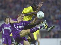24.09.2003<br>Austria - Dortmund/1:2 (1:1)<br>DOSPEL Ernst (Austria)<br>ADDO Otto (Dortmund)<br>11. Minute