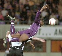 16.09.2004<br>Austria - Warschau/1:0 (0:0)<br>AFOLABI Rabiu (Austria)<br>SAGANOWSKI Marek (Warschau)<br>94. Minute<br>