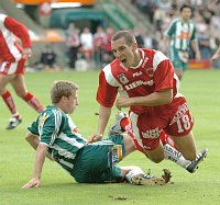 19.09.2004<br>Rapid - GAK/2:1 (1:0)<br>KORSOS Gy�rgy (Rapid) foult <br>POGATETZ Emanuel (GAK)<br>68. Minute
