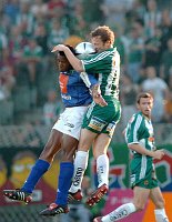 21.07.2004<br>Rapid - Tirol/4:1(2:1)<br>FELDHOFER Ferdinand (Rapid)<br>KOEJOE Samuel (Wacker)<br>15. Minute
