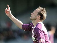 26.09.2004<br>Austria - Sturm Graz/3:0 (2:0)<br>RUSHFELDT Sigurd nach seinem Tor zum 2:0<br>24. Minute