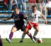 03.10.2004<br>Admira - Austria/0:5 (0:1)<br>LEDWON Adam (Admira)<br>JANOCKO Vladimir (Austria)<br>16. Minute