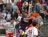 03.10.2004<br>Admira - Austria/0:5 (0:1)<br>SZAMOTULSKI Grzegorz (Admira)<br>RUSHFELDT Sigurd (Austria)<br>92. Minute