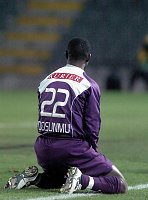20.11.2004<br>Austria - GAK/0:0<br>DOSUNMU Tosin, nach vergebener Kopfballtorchance<br>59. Minute