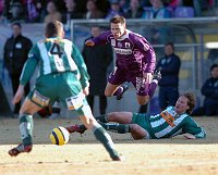 13.03.2005<br>Austria - Rapid/1:0 (1:0)<br>SIONKO Libor (Austria)<br>KORSOS Gy�rgy, HIDEN Martin (Rapid)<br>28. Minute