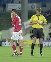 21.08.2004<br>Rapid - Mattersburg/3:0 (0:0)<br>gelbe Karte f�r WAGNER Rene (Mattersburg)<br>nach Schauspieleinlage von Maier<br>31. Minute<br>