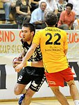 17.09.2011, Krems, Handball, Handball Liga Austria, <br>HLA,, UHK Krems - Bregenz,<br>BANIC Vedran, CHALUPA Georg<br><br><br>Copyright DIENER / Karl Zierlinger<br>Marktgasse 3-7 / 4 / 5 / 21<br>A-1090 Wien<br>Telefax +43 1 955 32 35<br>Mobil +43 676 629 98 51<br>BA-CA<br>Bank Nr. 12000<br>Account Nr. 00712 223 783<br>e-mail: agentur@diener.at<br>Datenbank: www.diener.at