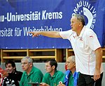 17.09.2011, Krems, Handball, Handball Liga Austria, <br>HLA,, UHK Krems - Bregenz,<br>SZILAGYI Istvan, <br>auf der Bank, HANKO Stefan, VAISHOR Harald, HRACHOVEC Pavel, PANOVICS Lajos<br><br><br>Copyright DIENER / Karl Zierlinger<br>Marktgasse 3-7 / 4 / 5 / 21<br>A-1090 Wien<br>Telefax +43 1 955 32 35<br>Mobil +43 676 629 98 51<br>BA-CA<br>Bank Nr. 12000<br>Account Nr. 00712 223 783<br>e-mail: agentur@diener.at<br>Datenbank: www.diener.at