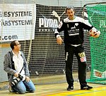 29.10.2011<br>UHK Krems - HC Linz/32:23 (15:11)<br>RAUSCHER Ewald (Fotograf), MIJAILOVIC Nenad<br>
