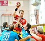 29.10.2011<br>UHK Krems - HC Linz/32:23 (15:11)<br>REICHL Thomas, KRNJAJAC Slavko, VIZVARY Kristof, PAPSCH Manuel, LINT Werner<br>