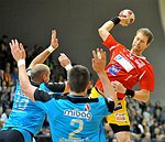29.10.2011<br>UHK Krems - HC Linz/32:23 (15:11)<br>LOVRINOVIC Ilija, HERMANN Alexander, VIZVARY Kristof<br>