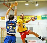 08.10.2011;  Krems;  Handball;  HLA;  UHK Krems - HIT Tirol;<br>BABARSKAS Povilas, BOZSO Andras<br><br>Copyright DIENER / Zierlinger Karl<br>Marktgasse 3-7 / 4 / 5 / 21<br>A-1090 Wien<br>Telefax +43 1 955 32 35<br>Mobil +43 676 629 98 51<br>BA-CA<br>Bank Nr. 12000<br>Account Nr. 00712 223 783<br>e-mail: agentur@diener.at<br>Datenbank: www.diener.at