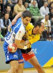 08.10.2011;  Krems;  Handball;  HLA;  UHK Krems - HIT Tirol;<br>PEROVIC Draguljub, BOZSO Andras<br><br>Copyright DIENER / Zierlinger Karl<br>Marktgasse 3-7 / 4 / 5 / 21<br>A-1090 Wien<br>Telefax +43 1 955 32 35<br>Mobil +43 676 629 98 51<br>BA-CA<br>Bank Nr. 12000<br>Account Nr. 00712 223 783<br>e-mail: agentur@diener.at<br>Datenbank: www.diener.at