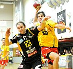 22.10.2011<br>UHK Krems - HSG Brnbach/Kflach/34:31 (18:16)<br>MITKOV Vlatko, CHALUPA Georg<br>