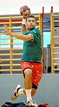 17.08.2011;  Krems;  Handball;  Testspiel;  UHK Krems - St. Poelten; <br>BRUNNER Florian<br><br><br>Copyright DIENER / Karl Zierlinger<br>Marktgasse 3-7 / 4 / 5 / 21<br>A-1090 Wien<br>Telefax +43 1 955 32 35<br>Mobil +43 676 629 98 51<br>BA-CA<br>Bank Nr. 12000<br>Account Nr. 00712 223 783<br>e-mail: agentur@diener.at<br>Datenbank: www.diener.at