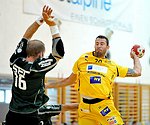 03.08.2011;  Krems;  Handball;  Testspiel;  UHK Krems - SG Westwien; <br>MUSEL Gregory, LAZAREVIC Uros<br><br><br>Copyright DIENER / Karl Zierlinger<br>Marktgasse 3-7 / 4 / 5 / 21<br>A-1090 Wien<br>Telefax +43 1 955 32 35<br>Mobil +43 676 629 98 51<br>BA-CA<br>Bank Nr. 12000<br>Account Nr. 00712 223 783<br>e-mail: agentur@diener.at<br>Datenbank: www.diener.at