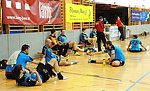 03.12.2011, Krems, Handball, Handball Liga Austria, HLA, UHK Krems, Union Leoben<br>Enttuschung bei den Spielern von Leoben<br><br><br>Copyright DIENER / Zierlinger Karl<br>Marktgasse 3-7 / 4 / 5 / 21<br>A-1090 Wien<br>Telefax +43 1 955 32 35<br>Mobil +43 676 629 98 51<br>BA-CA<br>Bank Nr. 12000<br>Account Nr. 00712 223 783<br>e-mail: agentur@diener.at<br>Datenbank: www.diener.at