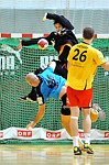 03.12.2011, Krems, Handball, Handball Liga Austria, HLA, UHK Krems, Union Leoben<br>SURAC Domagoj, FILZWIESER Wolfgang, VIZVARY Kristof<br><br><br>Copyright DIENER / Zierlinger Karl<br>Marktgasse 3-7 / 4 / 5 / 21<br>A-1090 Wien<br>Telefax +43 1 955 32 35<br>Mobil +43 676 629 98 51<br>BA-CA<br>Bank Nr. 12000<br>Account Nr. 00712 223 783<br>e-mail: agentur@diener.at<br>Datenbank: www.diener.at