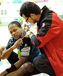 03.12.2011, Krems, Handball, Handball Liga Austria, HLA, UHK Krems, Union Leoben<br>SANTOS Raul, EBENHOEH Peter<br><br><br>Copyright DIENER / Zierlinger Karl<br>Marktgasse 3-7 / 4 / 5 / 21<br>A-1090 Wien<br>Telefax +43 1 955 32 35<br>Mobil +43 676 629 98 51<br>BA-CA<br>Bank Nr. 12000<br>Account Nr. 00712 223 783<br>e-mail: agentur@diener.at<br>Datenbank: www.diener.at