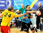 03.12.2011, Krems, Handball, Handball Liga Austria, HLA, UHK Krems, Union Leoben<br>VISY Norbert, RAUL Santos<br><br><br>Copyright DIENER / Zierlinger Karl<br>Marktgasse 3-7 / 4 / 5 / 21<br>A-1090 Wien<br>Telefax +43 1 955 32 35<br>Mobil +43 676 629 98 51<br>BA-CA<br>Bank Nr. 12000<br>Account Nr. 00712 223 783<br>e-mail: agentur@diener.at<br>Datenbank: www.diener.at