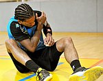 03.12.2011, Krems, Handball, Handball Liga Austria, HLA, UHK Krems, Union Leoben<br>RAUL Santos<br><br><br><br>Copyright DIENER / Zierlinger Karl<br>Marktgasse 3-7 / 4 / 5 / 21<br>A-1090 Wien<br>Telefax +43 1 955 32 35<br>Mobil +43 676 629 98 51<br>BA-CA<br>Bank Nr. 12000<br>Account Nr. 00712 223 783<br>e-mail: agentur@diener.at<br>Datenbank: www.diener.at