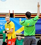 03.12.2011, Krems, Handball, Handball Liga Austria, HLA, UHK Krems, Union Leoben<br>VIZVARY Kristof, HOFER Florian<br><br><br>Copyright DIENER / Zierlinger Karl<br>Marktgasse 3-7 / 4 / 5 / 21<br>A-1090 Wien<br>Telefax +43 1 955 32 35<br>Mobil +43 676 629 98 51<br>BA-CA<br>Bank Nr. 12000<br>Account Nr. 00712 223 783<br>e-mail: agentur@diener.at<br>Datenbank: www.diener.at
