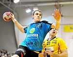 03.12.2011, Krems, Handball, Handball Liga Austria, HLA, UHK Krems, Union Leoben<br>ZEINER Gerald, SCHMOELZ Johann<br><br><br>Copyright DIENER / Zierlinger Karl<br>Marktgasse 3-7 / 4 / 5 / 21<br>A-1090 Wien<br>Telefax +43 1 955 32 35<br>Mobil +43 676 629 98 51<br>BA-CA<br>Bank Nr. 12000<br>Account Nr. 00712 223 783<br>e-mail: agentur@diener.at<br>Datenbank: www.diener.at