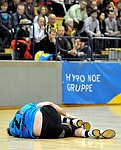 03.12.2011, Krems, Handball, Handball Liga Austria, HLA, UHK Krems, Union Leoben<br>BALOMENOS Spyridon<br><br><br>Copyright DIENER / Zierlinger Karl<br>Marktgasse 3-7 / 4 / 5 / 21<br>A-1090 Wien<br>Telefax +43 1 955 32 35<br>Mobil +43 676 629 98 51<br>BA-CA<br>Bank Nr. 12000<br>Account Nr. 00712 223 783<br>e-mail: agentur@diener.at<br>Datenbank: www.diener.at
