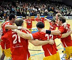 30.12.2011, Krems, Handball, Handball Liga Austria, HLA, UHK Krems, SG Westwien<br>UHK Krems Siegesjubel<br><br><br>Copyright DIENER / Zierlinger Karl<br>Marktgasse 3-7 / 4 / 5 / 21<br>A-1090 Wien<br>Telefax +43 1 955 32 35<br>Mobil +43 676 629 98 51<br>BA-CA<br>Bank Nr. 12000<br>Account Nr. 00712 223 783<br>e-mail: agentur@diener.at<br>Datenbank: www.diener.at