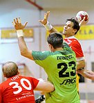 30.12.2011, Krems, Handball, Handball Liga Austria, HLA, UHK Krems, SG Westwien<br>LINT Werner, IVANOVIC Milan, CHALUPA Georg<br><br><br>Copyright DIENER / Zierlinger Karl<br>Marktgasse 3-7 / 4 / 5 / 21<br>A-1090 Wien<br>Telefax +43 1 955 32 35<br>Mobil +43 676 629 98 51<br>BA-CA<br>Bank Nr. 12000<br>Account Nr. 00712 223 783<br>e-mail: agentur@diener.at<br>Datenbank: www.diener.at