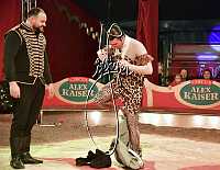 27.12.2024<br>Alex KAISER, Weihnachtszirkus<br><br>Copyright:   sportfotos.at / zierlinger