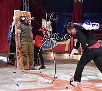 27.12.2024<br>Alex KAISER, Weihnachtszirkus<br><br>Copyright:   sportfotos.at / zierlinger
