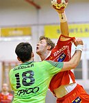 25.01.2012, Krems, Handball, Testspiel, UHK Krems, SG Westwien<br>RIEGLER Sebastian, VISY Norbert<br><br><br>Copyright DIENER / Zierlinger Karl<br>Marktgasse 3-7 / 4 / 5 / 21<br>A-1090 Wien<br>Telefax +43 1 955 32 35<br>Mobil +43 676 629 98 51<br>BA-CA<br>Bank Nr. 12000<br>Account Nr. 00712 223 783<br>e-mail: agentur@diener.at<br>Datenbank: www.diener.at