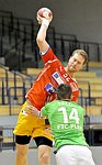 27.01.2012, Krems, Handball, Testspiel, UHK Krems, Ferencvaros Budapest<br>VIZVARY Kristof, PALAS<br><br><br>Copyright DIENER / Zierlinger Karl<br>Marktgasse 3-7 / 4 / 5 / 21<br>A-1090 Wien<br>Telefax +43 1 955 32 35<br>Mobil +43 676 629 98 51<br>BA-CA<br>Bank Nr. 12000<br>Account Nr. 00712 223 783<br>e-mail: agentur@diener.at<br>Datenbank: www.diener.at